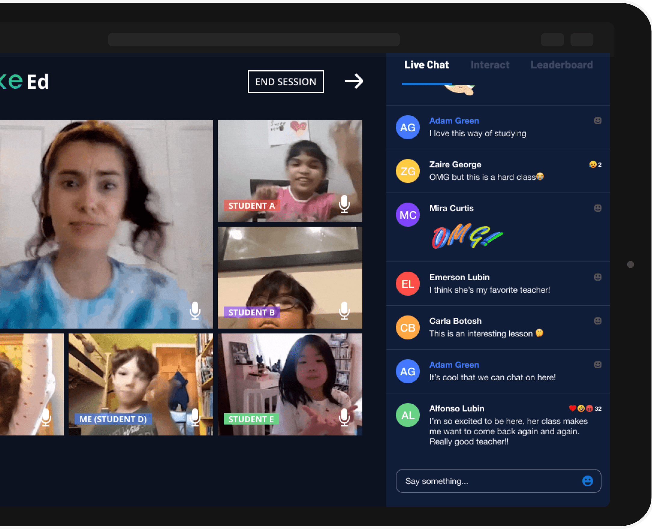 Edutech - Live Chat