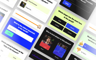 LiveLike Features #1:  Interactive Widgets