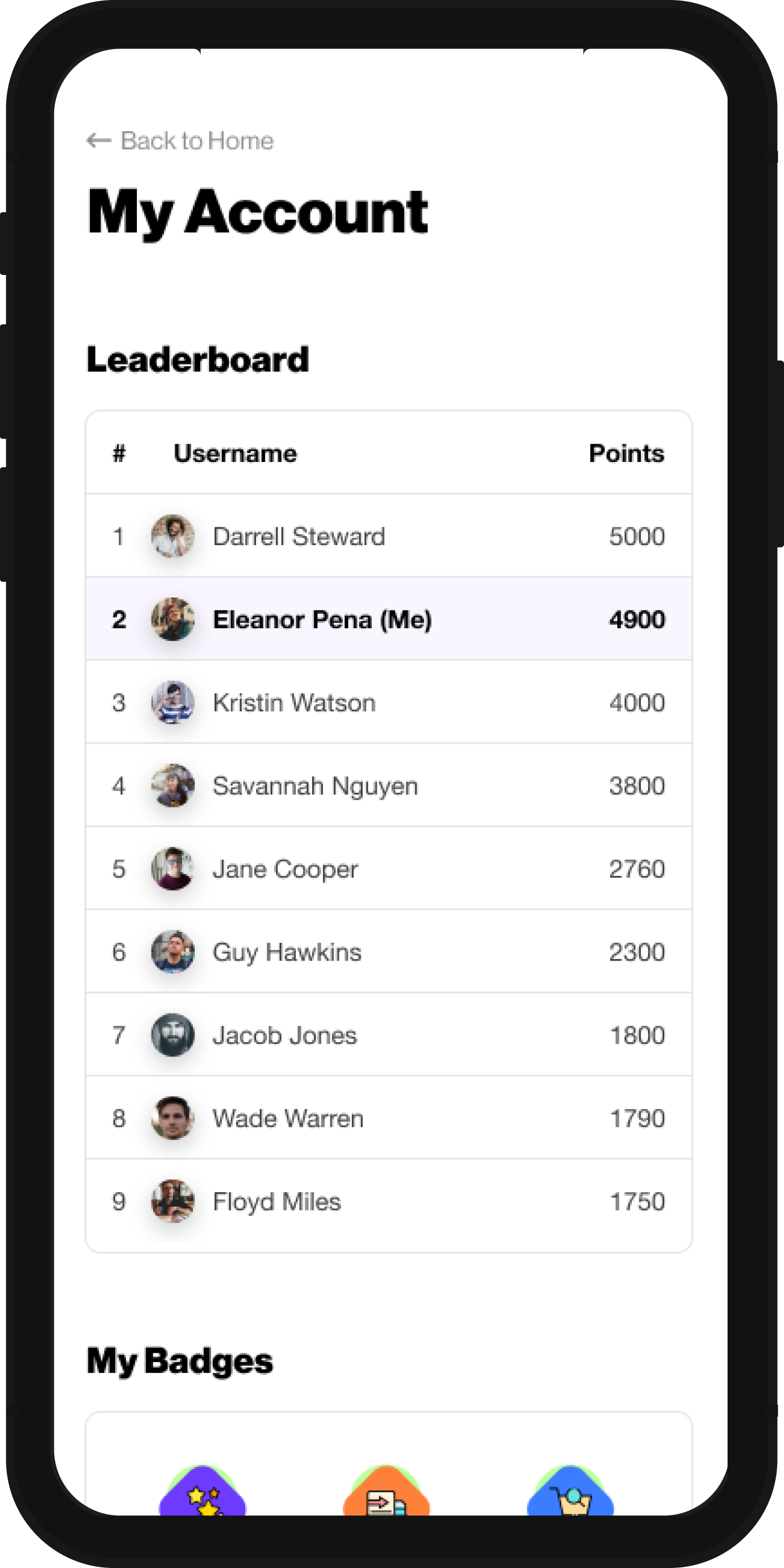 Rewards - Mobile